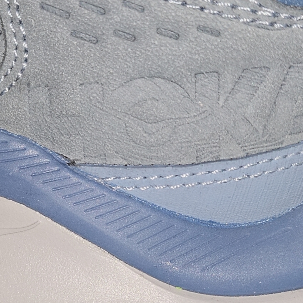 HOKA Kaha 2 GTX Gray/Blue Waterproof Hiking Boots - Picture 4 of 8